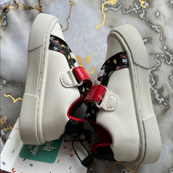 NEW Disney Baby Mickey Mouse Sneakers- Size Toddler 4- Mickey Mouse Shoes - Picture 6 of 6